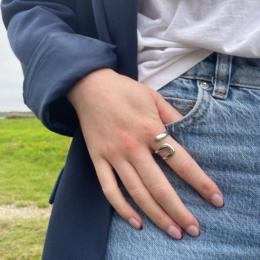 Bague argent chez ceane 