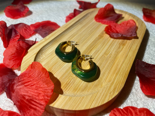 Boucles d'oreilles Coralie